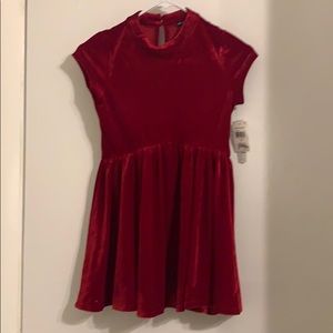 Red girls dress
